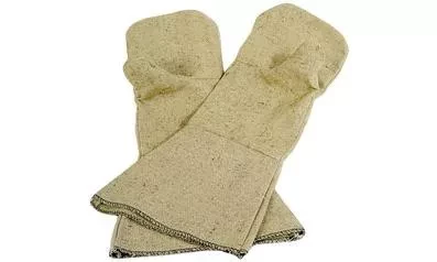 Краги сварщика брезентовые двухпалые купить в Нижневартовске