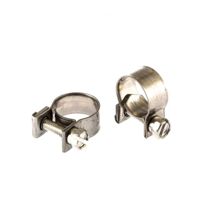 Хомуты металлические MINI 12-14 мм ширина 9 мм винтовой W4 2 шт Сибртех 475043 купить в Нижневартовске