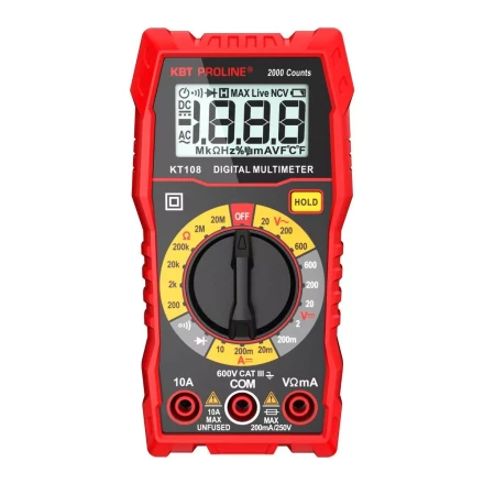 Мультиметр цифровой КВТ KT 108 с True RMS (86324) купить в Нижневартовске