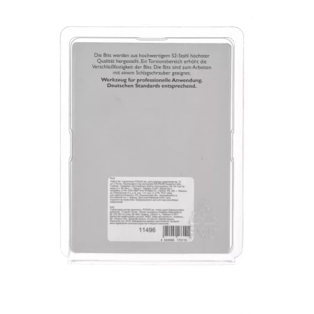 Набор бит торсионных PZ3x50 мм для ударных шуруповертов 10 шт. Gross 11496 купить в Нижневартовске