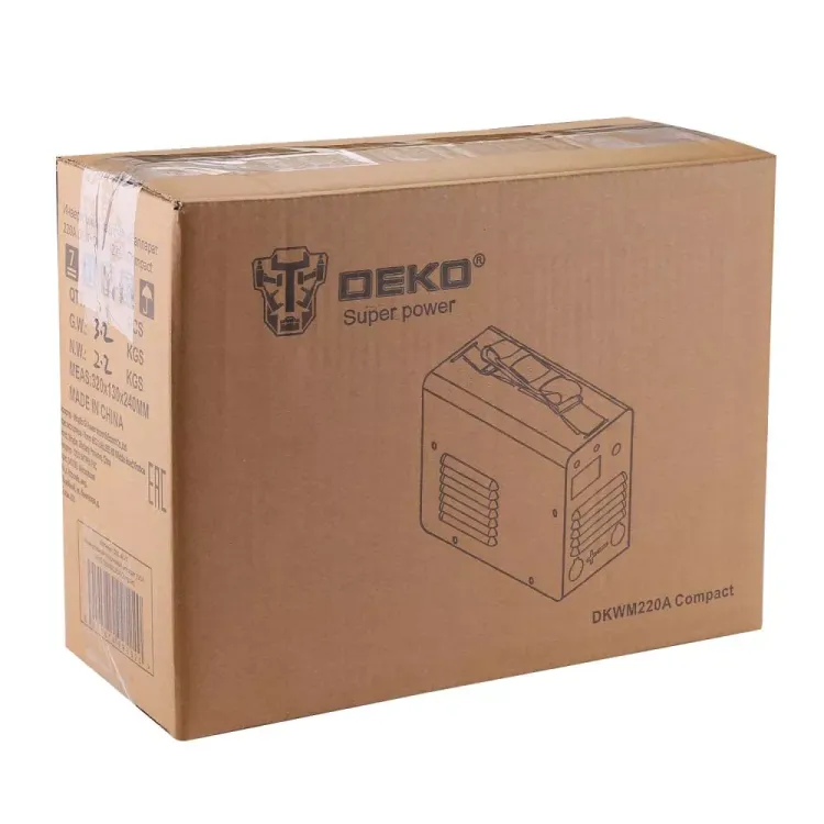 Сварочный аппарат 220А DEKO DKWM220A Compact, 051-4677 купить в Нижневартовске