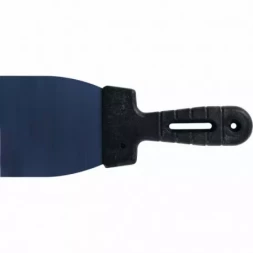 Шпательная лопатка, колоризованная пружинная сталь 65Г, 100 мм, пластмассовая ручка СИБРТЕХ 85563
