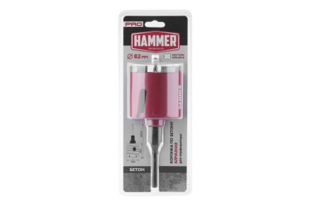 Коронка алмазная HAMMER Ф82мм (242-504) купить в Нижневартовске