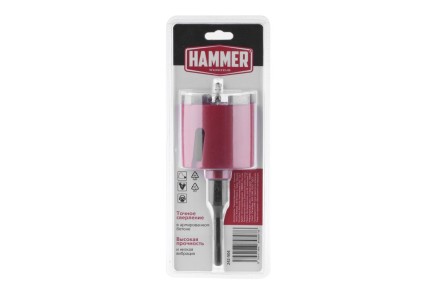 Коронка алмазная HAMMER Ф82мм (242-504) купить в Нижневартовске