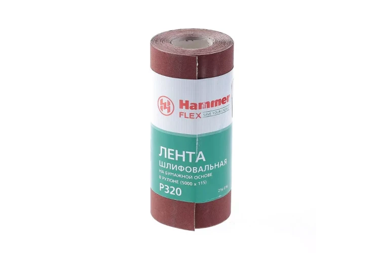 Лента шлифовальная в рулоне HAMMER Flex  216-016 купить в Нижневартовске