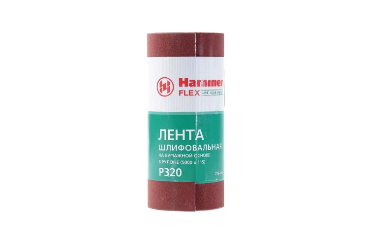 Лента шлифовальная в рулоне HAMMER Flex  216-016 купить в Нижневартовске
