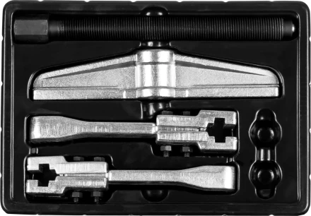 ЗУБР внешний d 50 - 165 мм, внутренний d 70 - 200 мм, раздвижной двухзахватный съемник, Профессионал (43310-200-150) купить в Нижневартовске