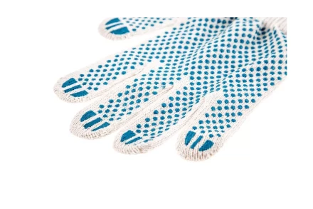 Перчатки ХБ 5 нитей с ПВХ HAMMER 230-031 купить в Нижневартовске