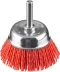 ЗУБР "ПРОФЕССИОНАЛ". Щетка чашечная для дрели, нейлоновая проволока с абразивным покрытием, 50мм 35165-050_z02 купить в Нижневартовске