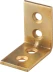 ЗУБР УМ-2.0, 25 x 25 x 17 x 2 мм, желтый цинк, узкий мебельный уголок (31031-25) купить в Нижневартовске