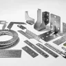ЗУБР УМ-2.0, 25 x 25 x 17 x 2 мм, желтый цинк, узкий мебельный уголок (31031-25) купить в Нижневартовске