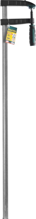 Струбцина, KRAFTOOL 32011-120-1000, тип "F", DIN 5117, двухкомпонентная ручка, 120х1000мм 32011-120-1000 купить в Нижневартовске