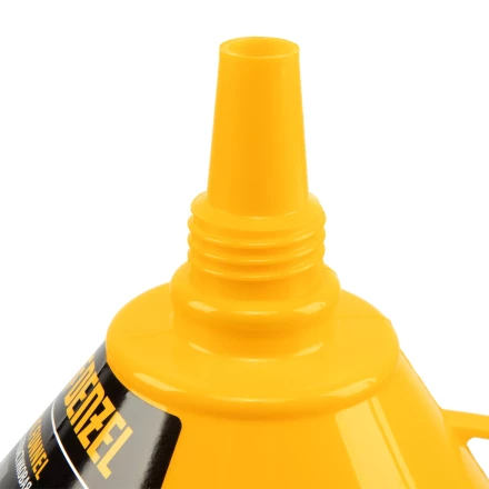 Воронка пластиковая 160 мм с металлическим ситом и гибким наконечником Denzel 537206 купить в Нижневартовске