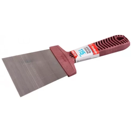 Шпатель ЗУБР "МАСТЕР" стальной c пластмассовой ручкой, 115мм 10051-115 купить в Нижневартовске