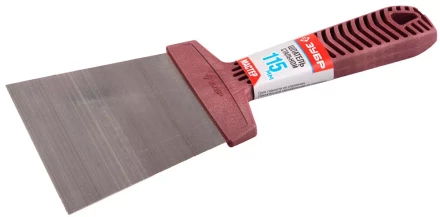 Шпатель ЗУБР "МАСТЕР" стальной c пластмассовой ручкой, 115мм 10051-115 купить в Нижневартовске
