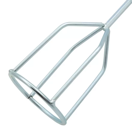 Миксер для гипсовых смесей Denzel, 100 х 590 мм, оцинкованный, шестигранный хвостовик 8 мм, 848427 купить в Нижневартовске