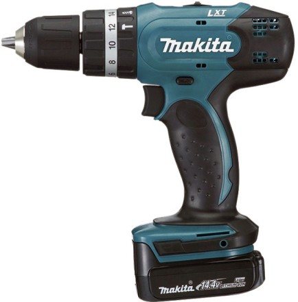 Дрель-шуруповерт аккумуляторная Makita BHP343SHE ударная купить в Нижневартовске