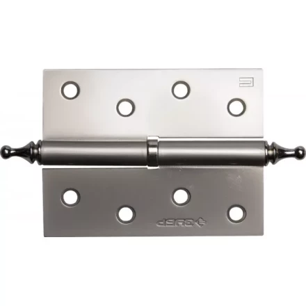 Петля дверная разъемная ЗУБР "ЭКСПЕРТ", 1 подшипник, цвет мат. никель (PN), правая, с крепежом, 100х75х2,5мм,2шт 37605-100-4R купить в Нижневартовске