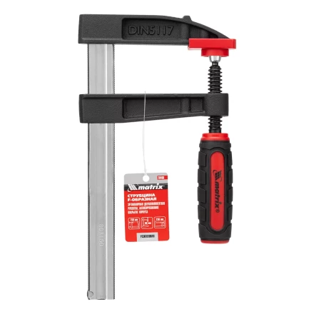 Струбцина F-образная Matrix, 150 х 80 х 230 мм, 20400 купить в Нижневартовске