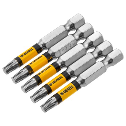 Бита T25x50, 5 шт. Denzel 7711321 купить в Нижневартовске