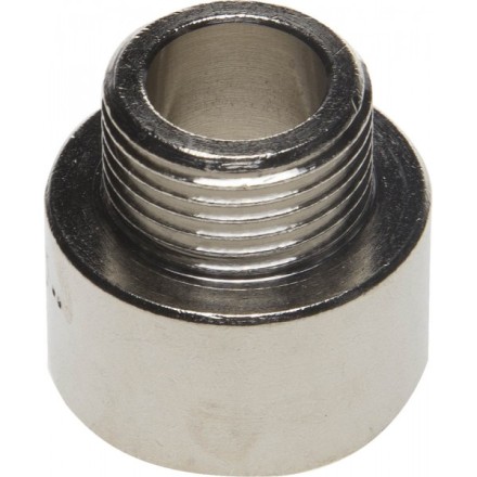 Переходник GENERAL FITTINGS удлиненный цилиндрический, никелированная латунь, 1/2&quot; х 3/8&quot; 51083-1/2-3/8 купить в Нижневартовске