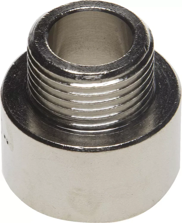 Переходник GENERAL FITTINGS удлиненный цилиндрический, никелированная латунь, 1/2" х 3/8" 51083-1/2-3/8 купить в Нижневартовске