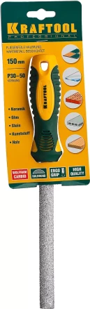 Напильник KRAFTOOL полукруглый с покрытием из карбида вольфрама, 150мм 16082-15_z01 купить в Нижневартовске