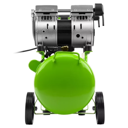 Компрессор безмаслянный малошумный Сибртех МБ 2000/50 58007, 2000 Вт, 50л, 300 л/мин купить в Нижневартовске