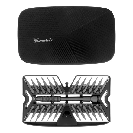 Набор для точных работ 26 в 1 Matrix, универсальный, сталь CrV 13567 купить в Нижневартовске