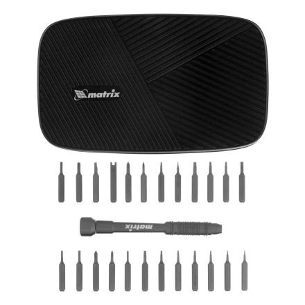 Набор для точных работ 26 в 1 Matrix, универсальный, сталь CrV 13567 купить в Нижневартовске
