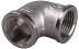 Уголок GENERAL FITTINGS никелированная латунь, г/г, 3/4&quot; 51071-G/G-3/4 купить в Нижневартовске