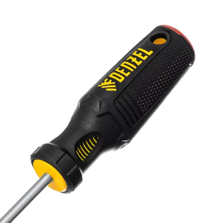 Отвертка, PH1х100 мм, S2, 3к рукоятка Denzel 121747 купить в Нижневартовске