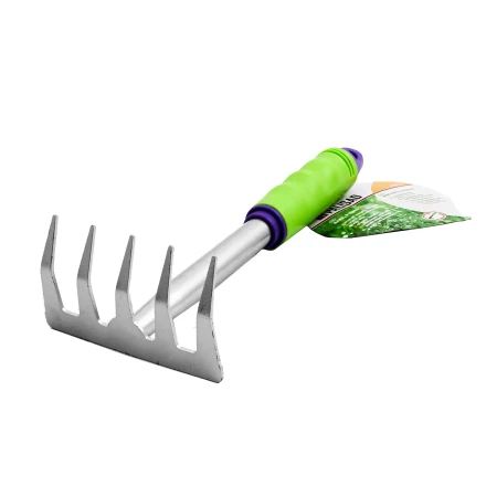 Грабли 5-зубые, 115x280 мм, обрез. рукоятка, может использ. в сборе с ручкой 63016, 63017 Palisad 630038 купить в Нижневартовске