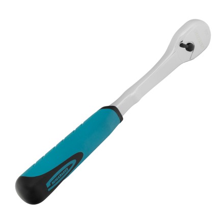 Ключ-трещотка 3/8&quot; Gross 14054, CrV, 90 зубьев, усиленный, хром купить в Нижневартовске