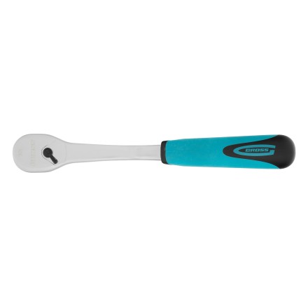 Ключ-трещотка 3/8&quot; Gross 14054, CrV, 90 зубьев, усиленный, хром купить в Нижневартовске