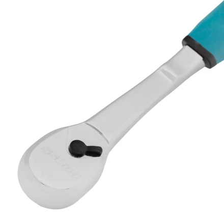 Ключ-трещотка 3/8" Gross 14054, CrV, 90 зубьев, усиленный, хром купить в Нижневартовске