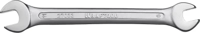 Ключи гаечные рожковые KRAFTOOL, Cr-V, DIN 3110 27033-09-11