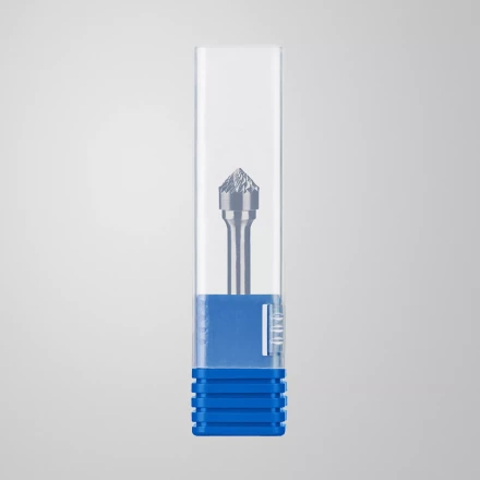 Зубр Твердосплавная борфреза K - зенкер с вершиной 90°, 10 х 5 мм (28809-10-5) купить в Нижневартовске