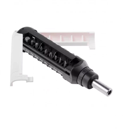 Отвертка реверсивная с набором бит и торцевых головок 15 шт CrV Matrix Pro 13343 купить в Нижневартовске