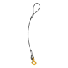 Строп канатный одноветвевой 1СК 6.3 т L=2 м с кч din 7.0 т опрессовка купить в Нижневартовске