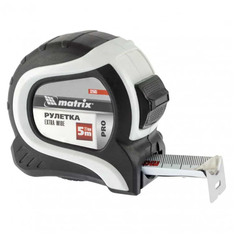Рулетка Extra Wide 5 м x 27 мм двухкомпонентный корпус Pro Matrix 32585 купить в Нижневартовске