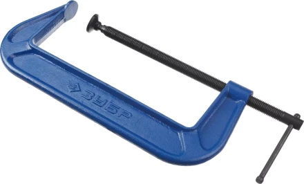 Струбцина  ЗУБР "ПРОФЕССИОНАЛ" тип "G", корпус - ковкий чугун. 300мм 32245-300_z01 купить в Нижневартовске