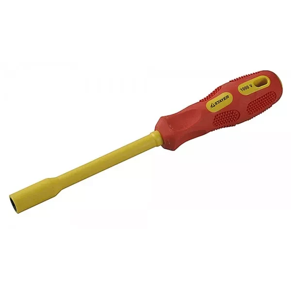 Отвертка STAYER "INSULATED" MAX-GRIP диэлектрич, Cr-V, HEX 5x125мм 25829-05-125 G купить в Нижневартовске