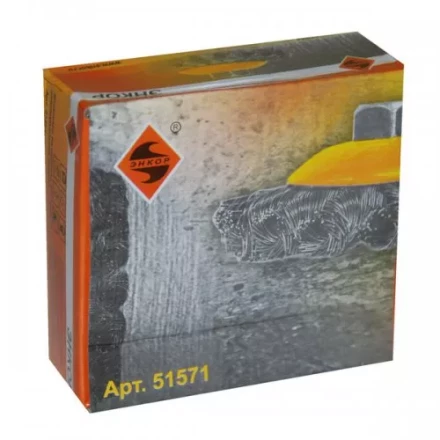 Щетка для УШМ М14/100 мм выгнутая сталь витая 51571 купить в Нижневартовске