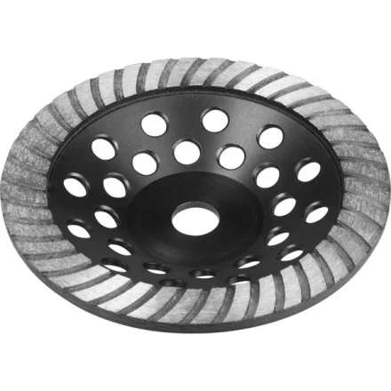 Чашка ЗУБР алмазная сегментированная , высота 22,2мм, 180мм 33371-180 купить в Нижневартовске