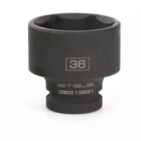 Головка ударная шестигранная 36 мм 1/2" CrMo Stels 13931