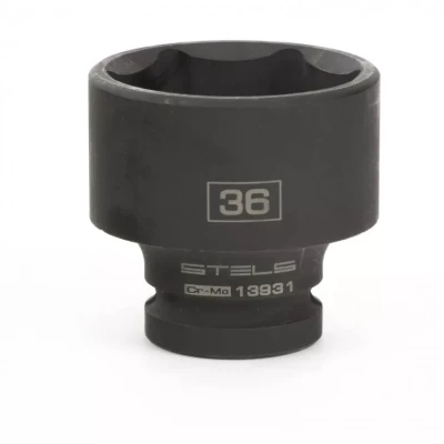 Головка ударная шестигранная 36 мм 1/2" CrMo Stels 13931