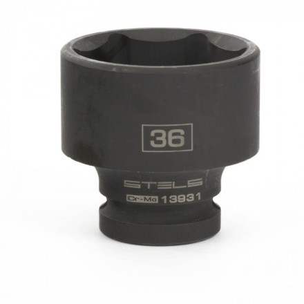 Головка ударная шестигранная 36 мм 1/2&quot; CrMo Stels 13931 купить в Нижневартовске