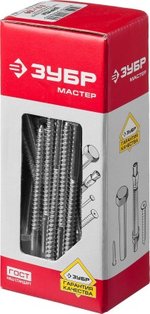 Шурупы ЗУБР &quot;МАСТЕР&quot; с шестигранной головкой, оцинкованные, 6x100мм, 50шт 4-300451-06-100 купить в Нижневартовске