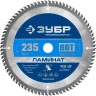 ЗУБР Ламинат, 235 х 30 мм, 80Т, пильный диск по ламинату, Профессионал (36930-235-30-80) купить в Нижневартовске